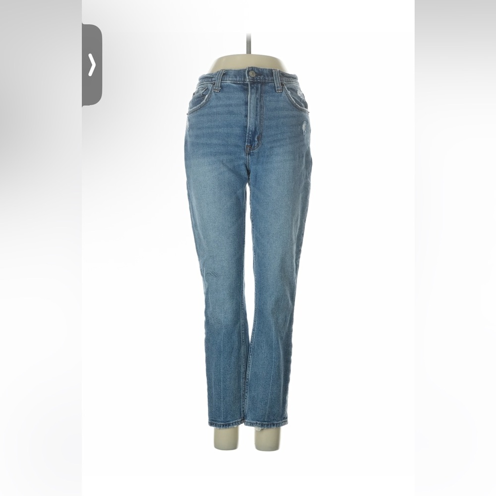 Abercrombie & Fitch High Rise Skinny Blue Jeans